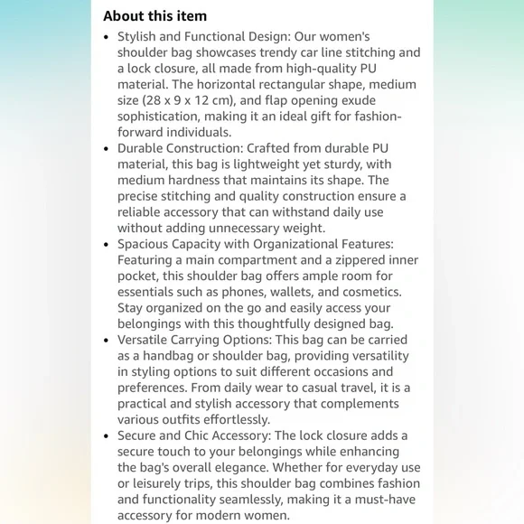 Cuiab Reddish Brown Shoulder Bag - Picture 13 of 13